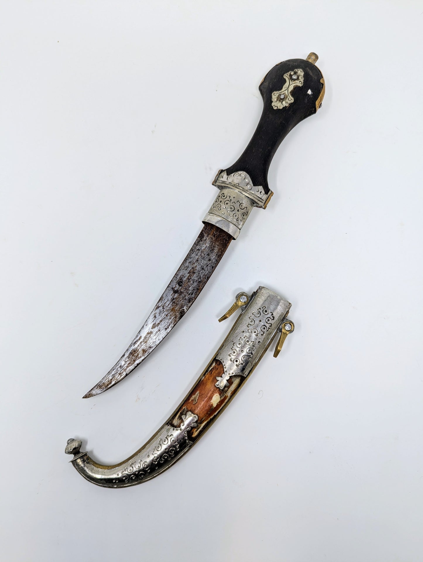 Vintage Moroccan Berber Koummya Jambiya Dagger