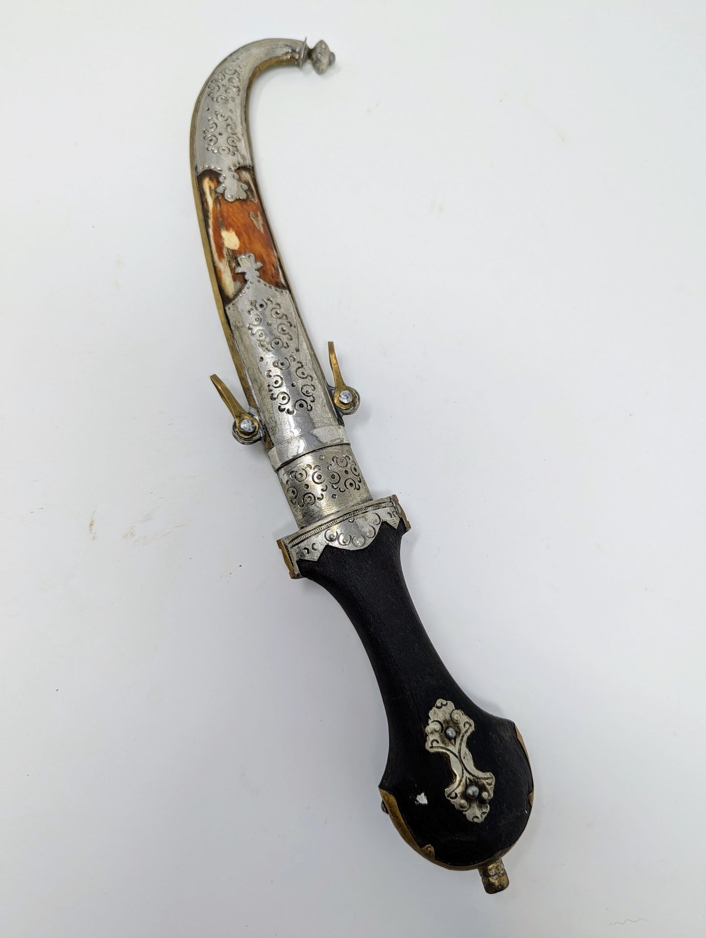 Vintage Moroccan Berber Koummya Jambiya Dagger
