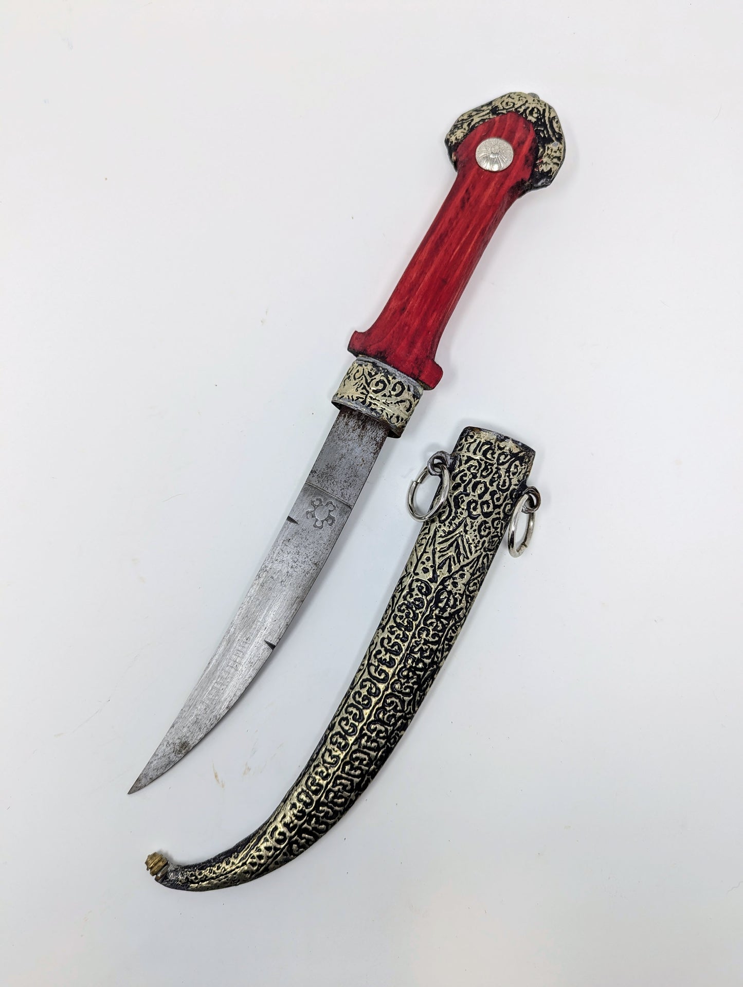 Vintage Handmade Moroccan Koummya Dagger
