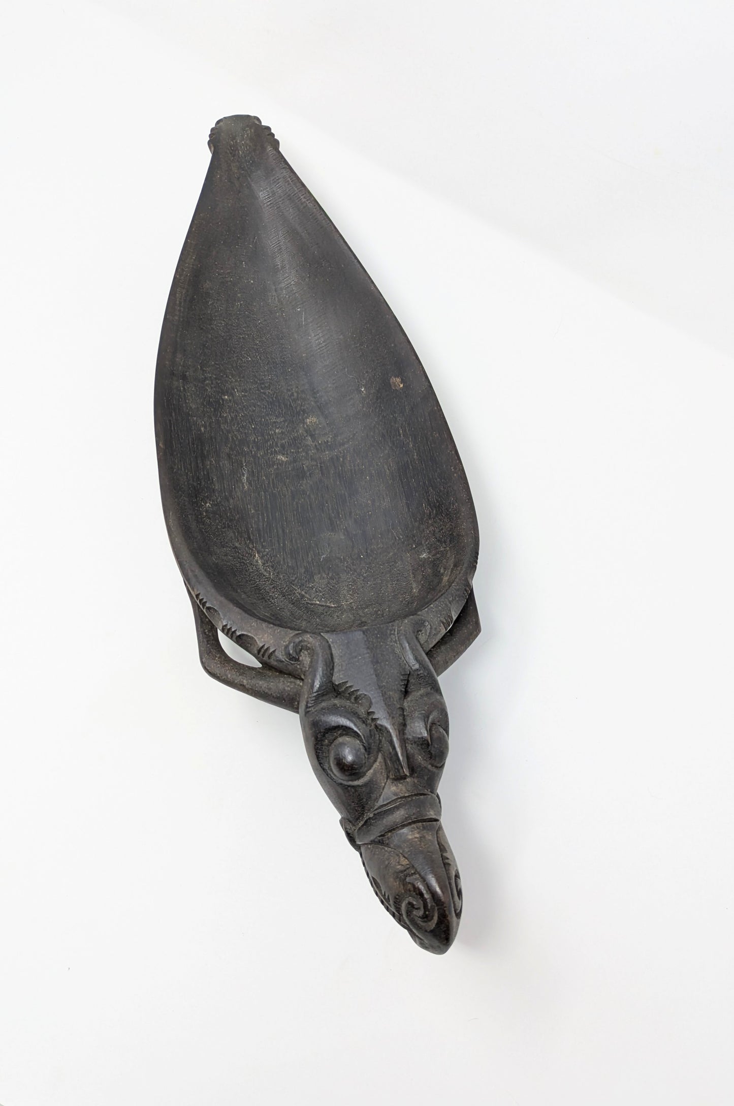 1930s-1940s Borneo Dayak Tribe "Aso" Dragon Dog Bowl