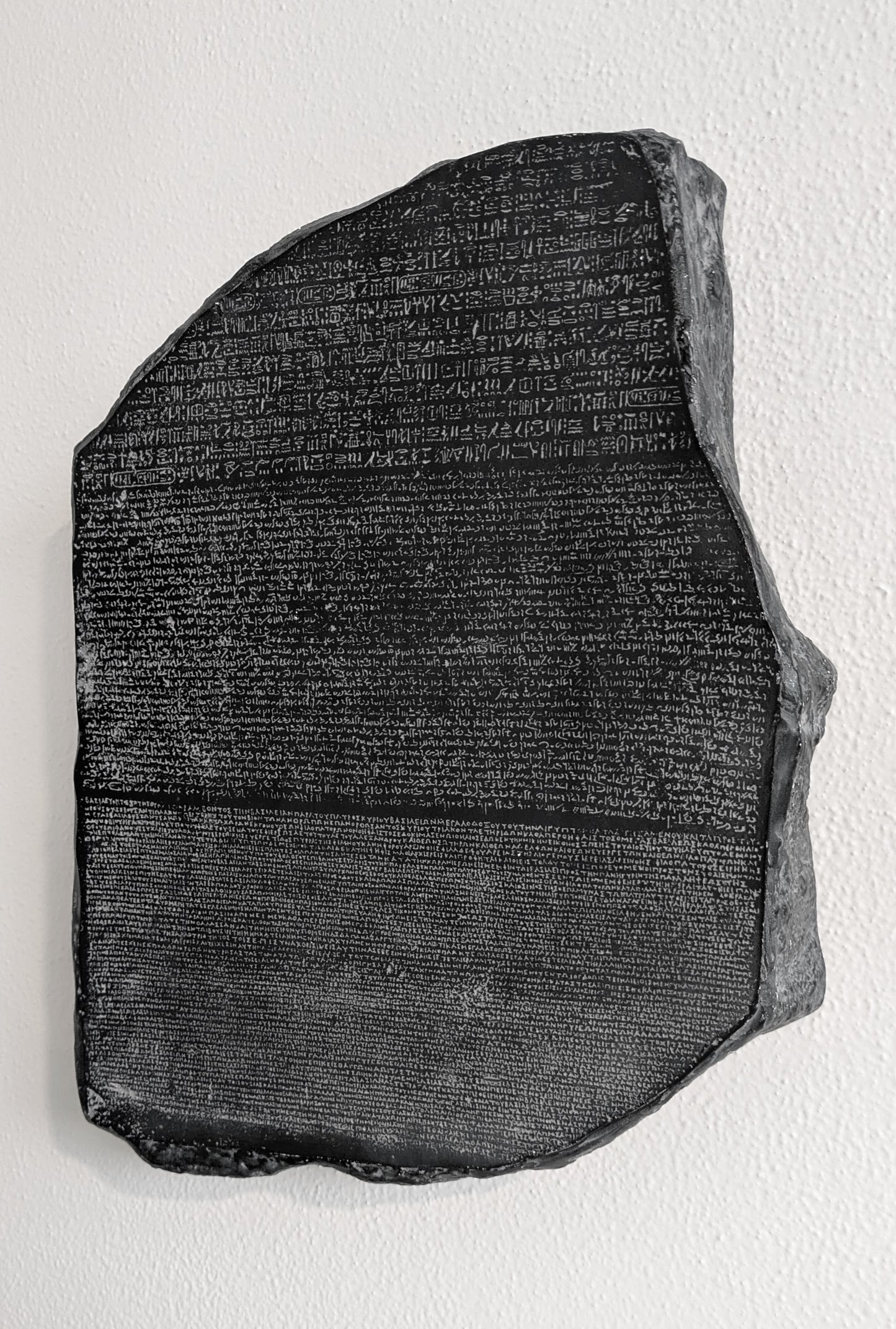 RARE Rosetta Stone Replica by Alva Studios (1965)