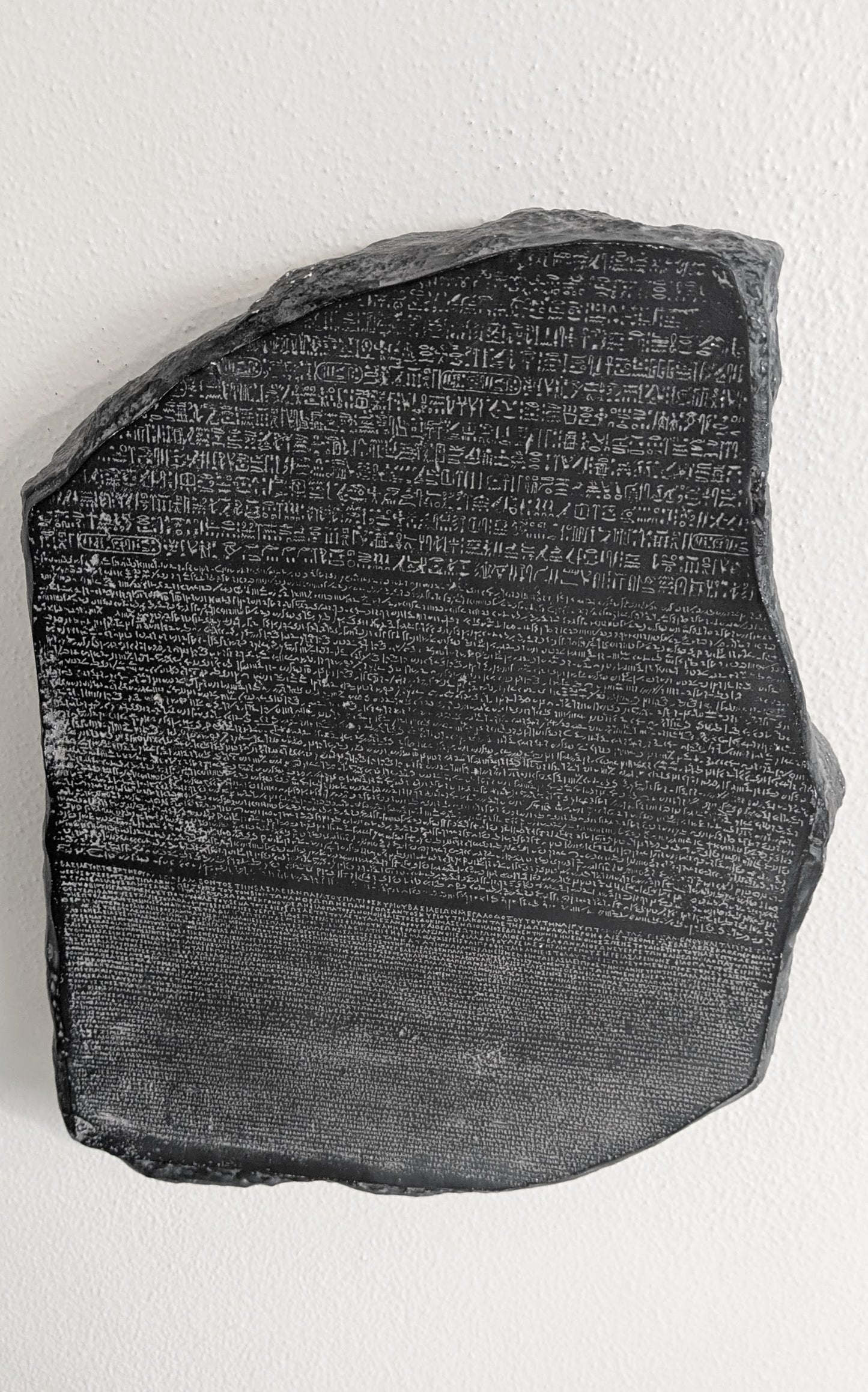 RARE Rosetta Stone Replica by Alva Studios (1965)