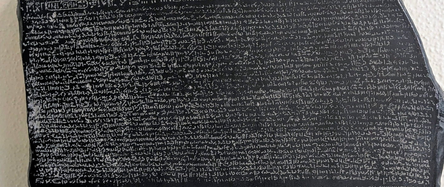 RARE Rosetta Stone Replica by Alva Studios (1965)