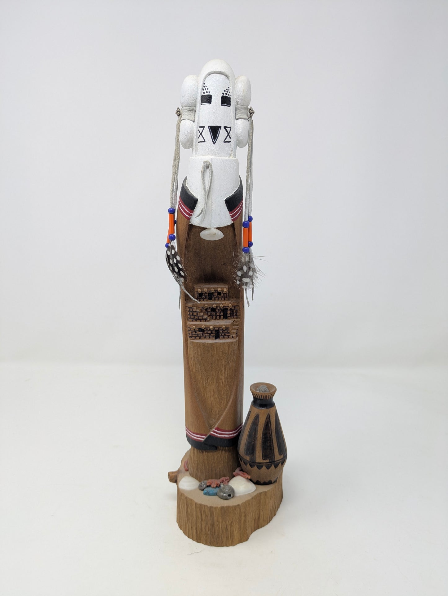 Vintage Signed Kachina Doll: "Snow Maiden"