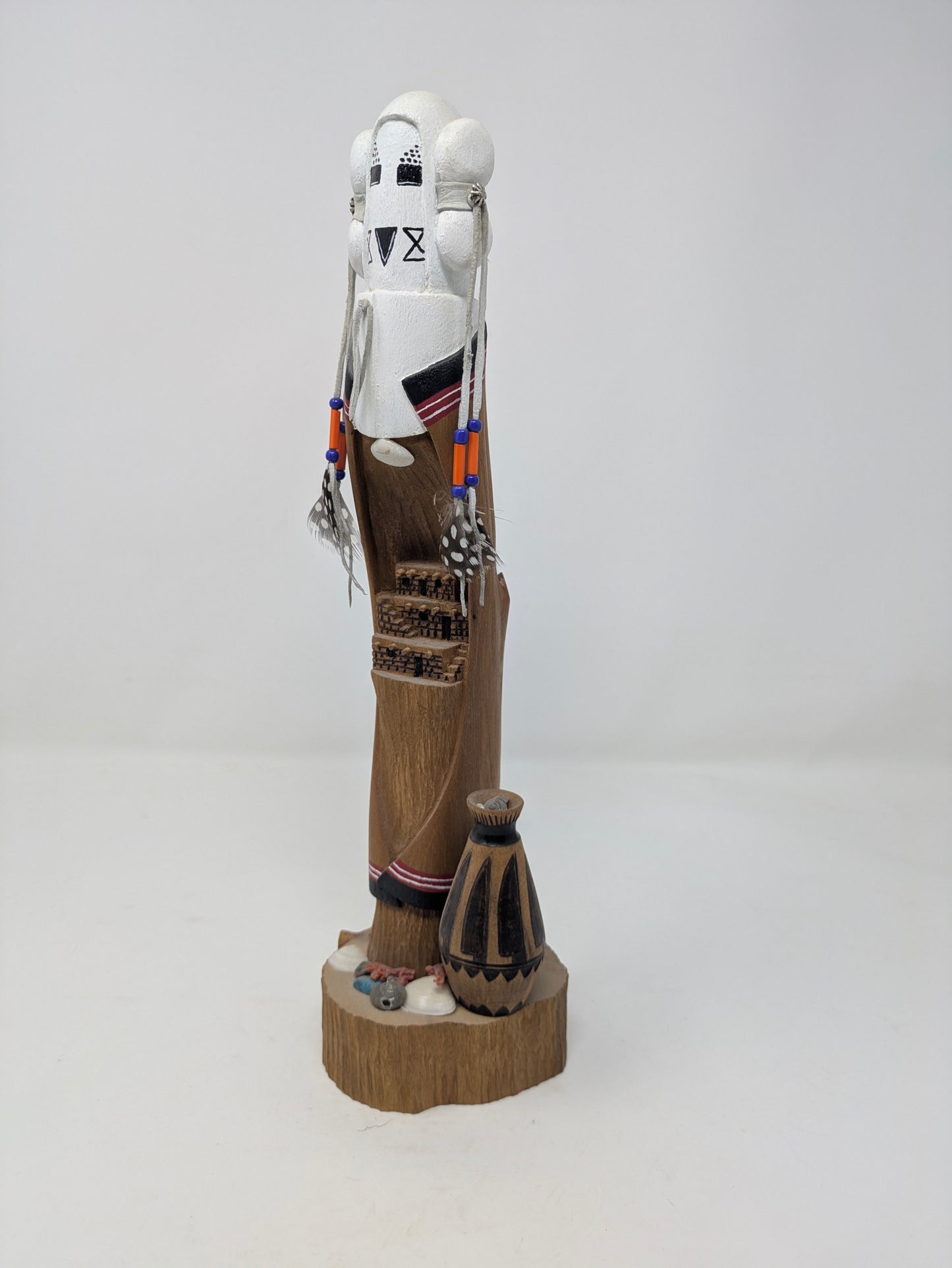 Vintage Signed Kachina Doll: "Snow Maiden"