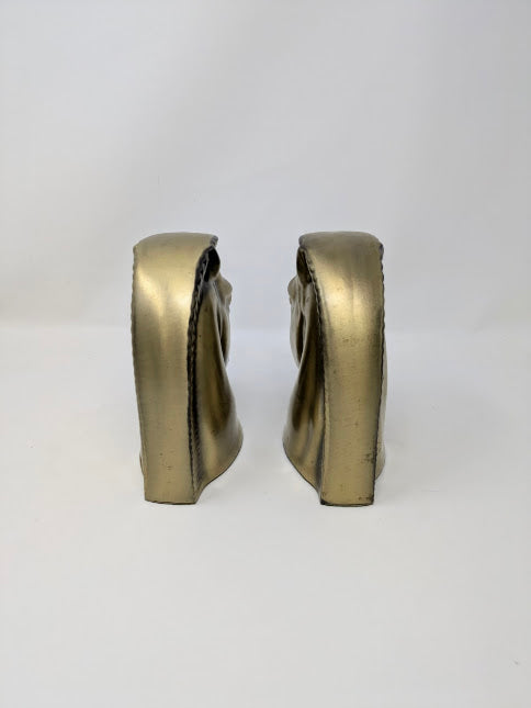 1970s Art Deco Trojan Horse Bookends