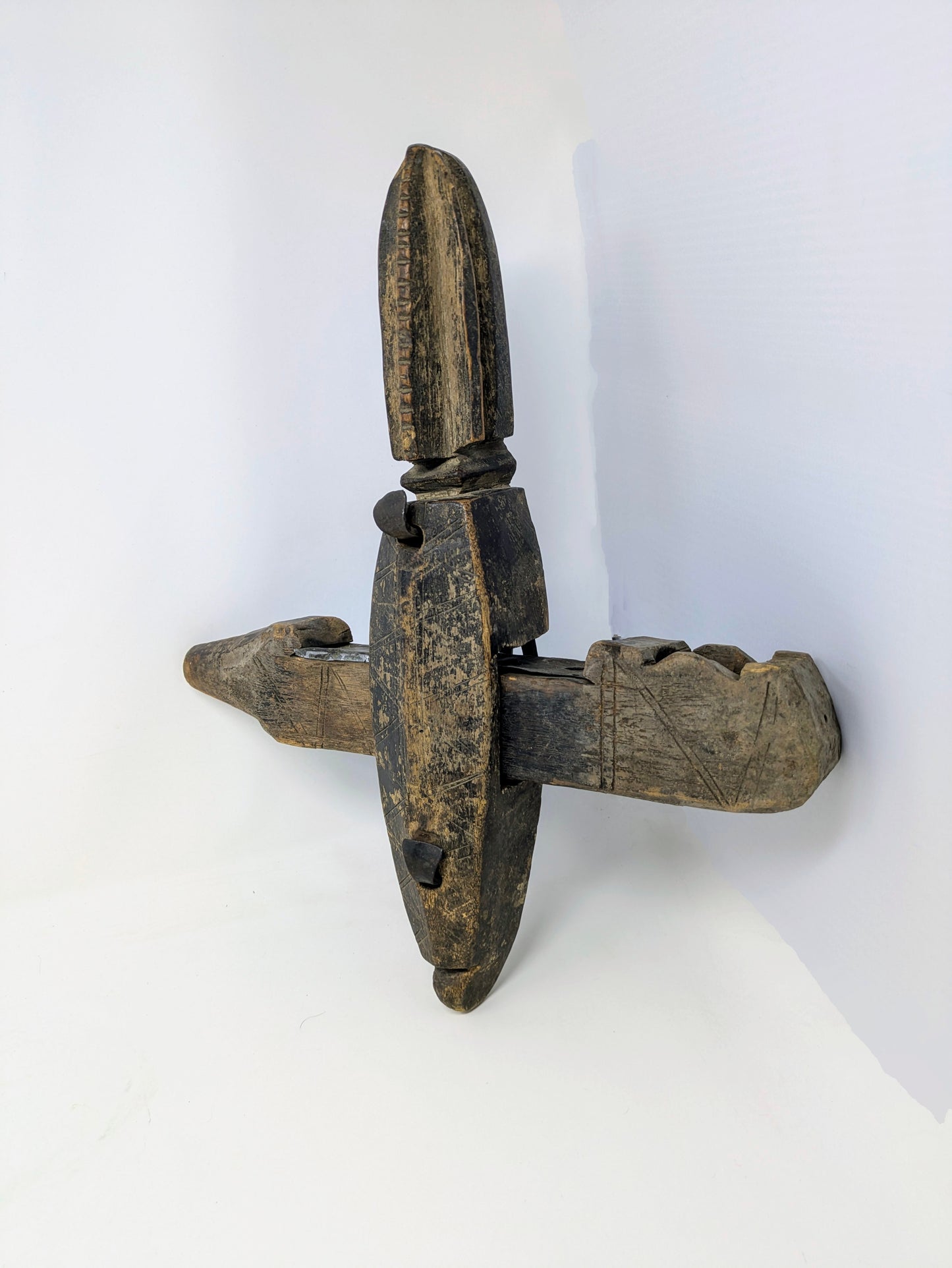 Early 20th Century Handcrafted Dogon Door Lock