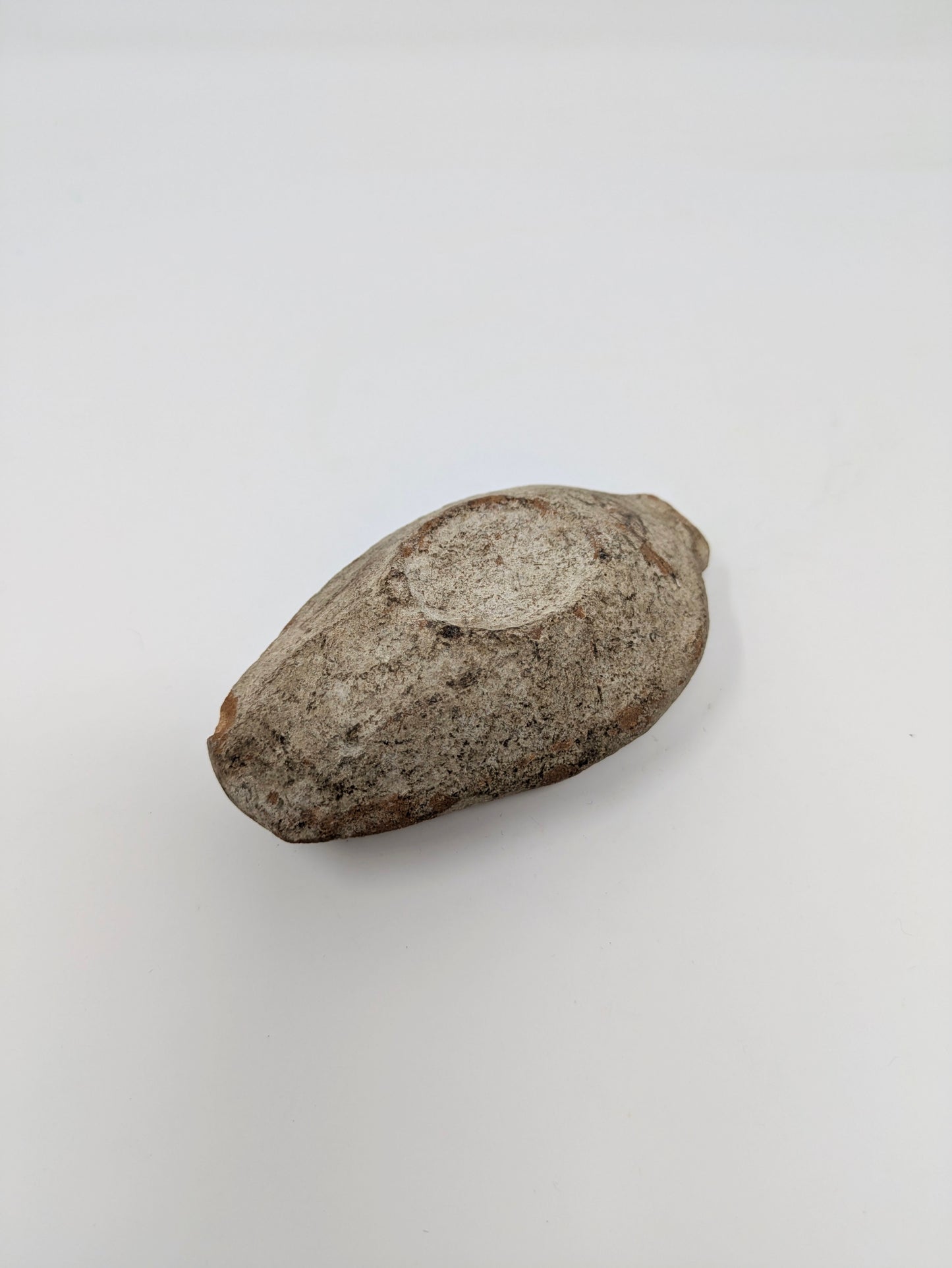 Ancient Byzantine Terracotta Oil Lamp (c. 4th Century CE)