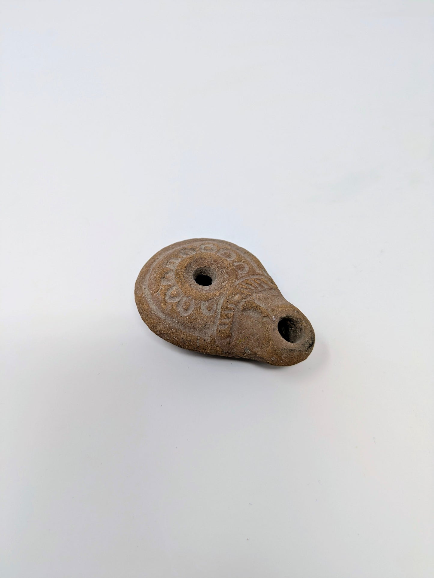 Ancient Imperial Roman Terracotta Oil Lamp (c. 1st-3rd Century CE)