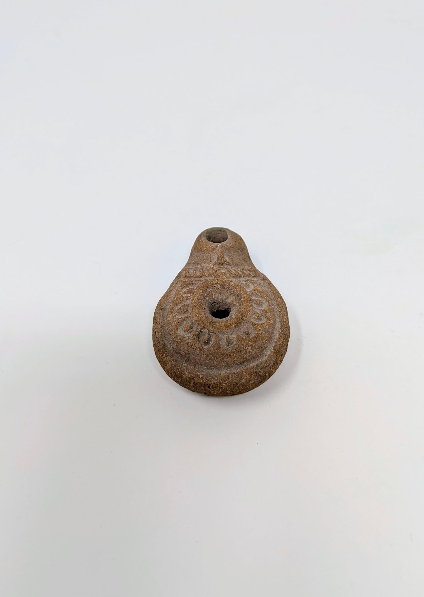Ancient Imperial Roman Terracotta Oil Lamp (c. 1st-3rd Century CE)