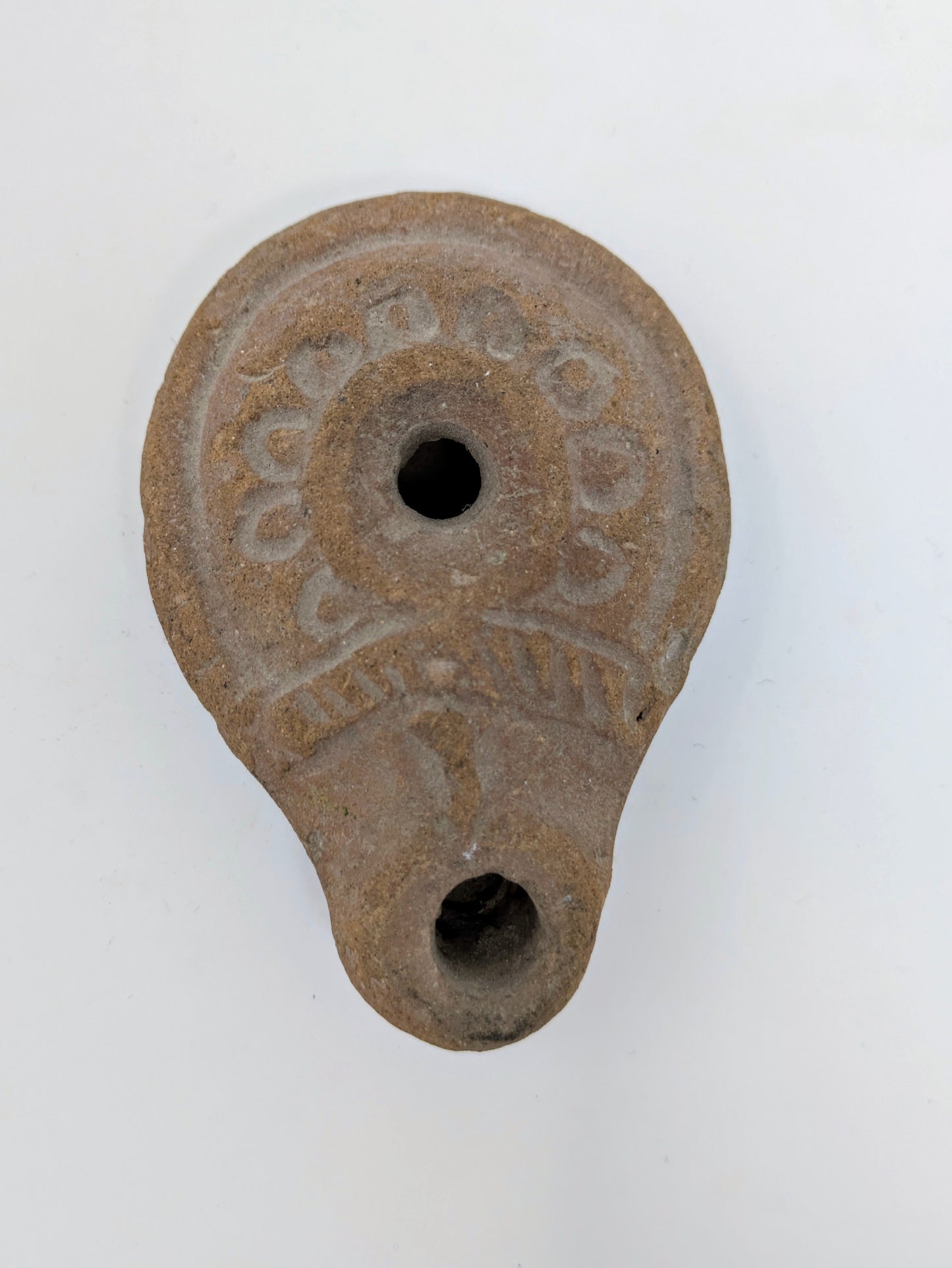 Ancient Imperial Roman Terracotta Oil Lamp (c. 1st-3rd Century CE)