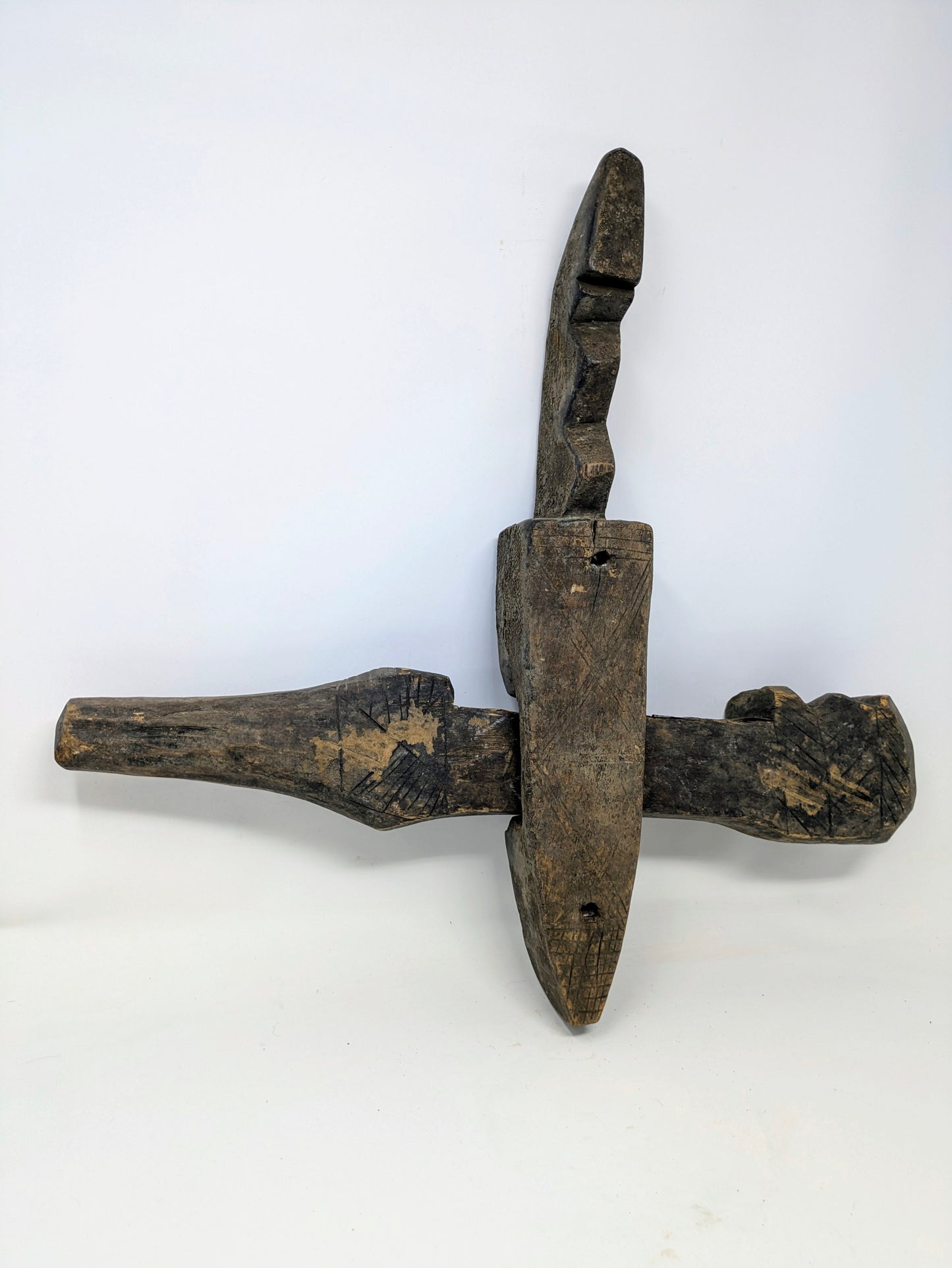 Antique Hand-Carved Bamana Door Lock