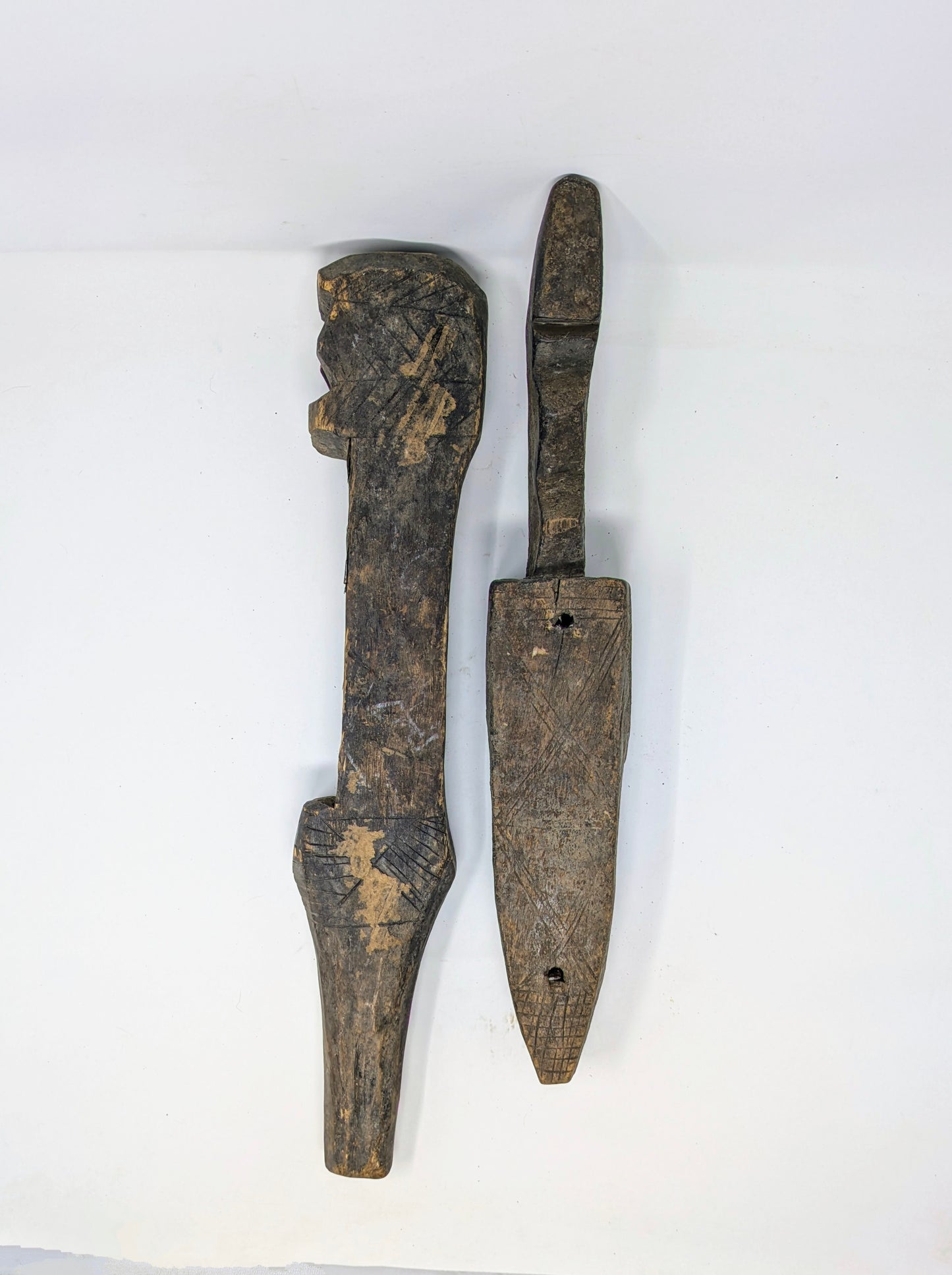 Antique Hand-Carved Bamana Door Lock