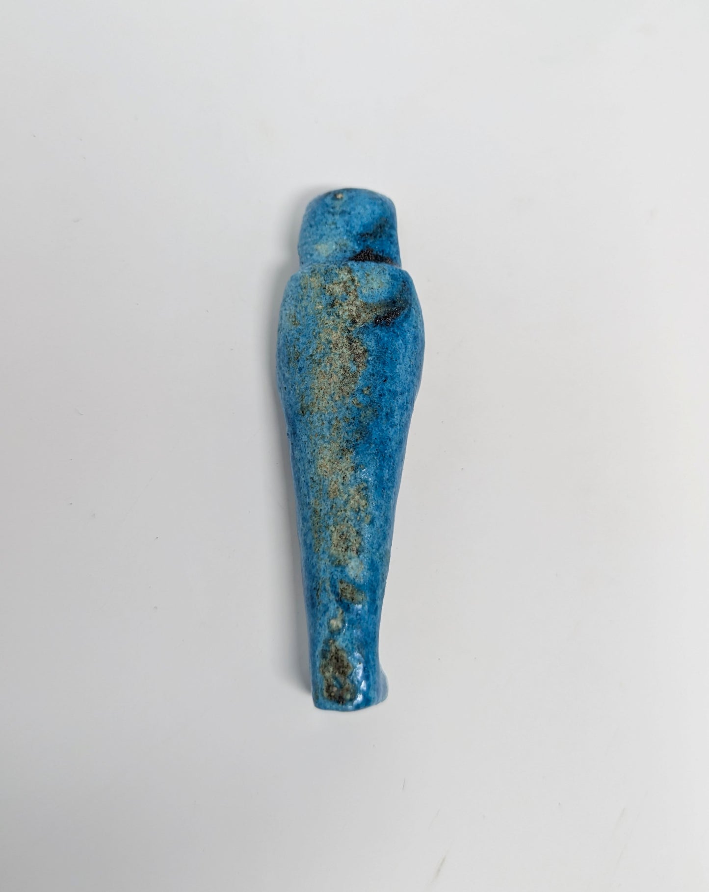 Antique Faience Shabti Pendant: Egyptian Revival Period
