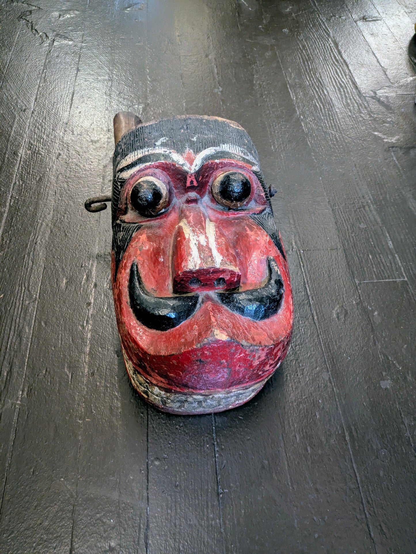 Antique Handcrafted Balinese/Javanese Articulating Puppet Head