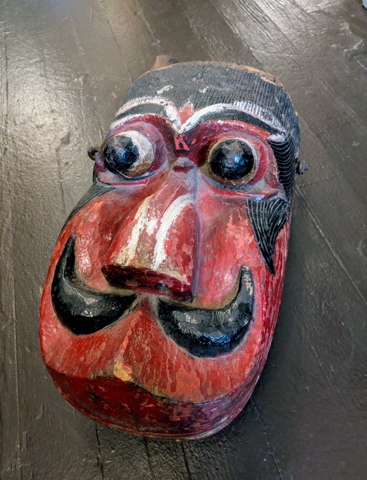 Antique Handcrafted Balinese/Javanese Articulating Puppet Head