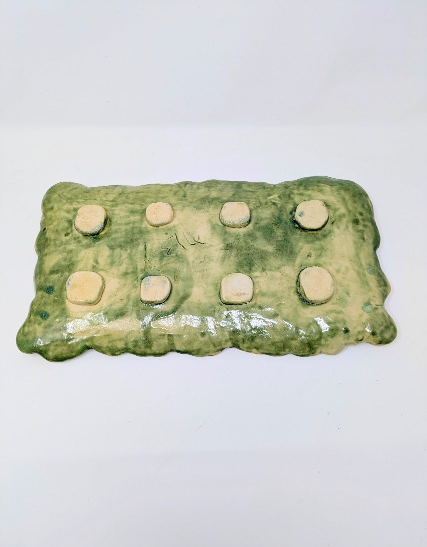 Vintage Hand-Made Studio Art Serving/Display Tray