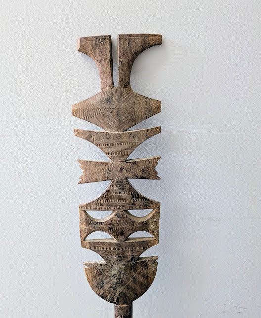 Antique African "Ehel" (Tent Pole) Tuareg People of Niger