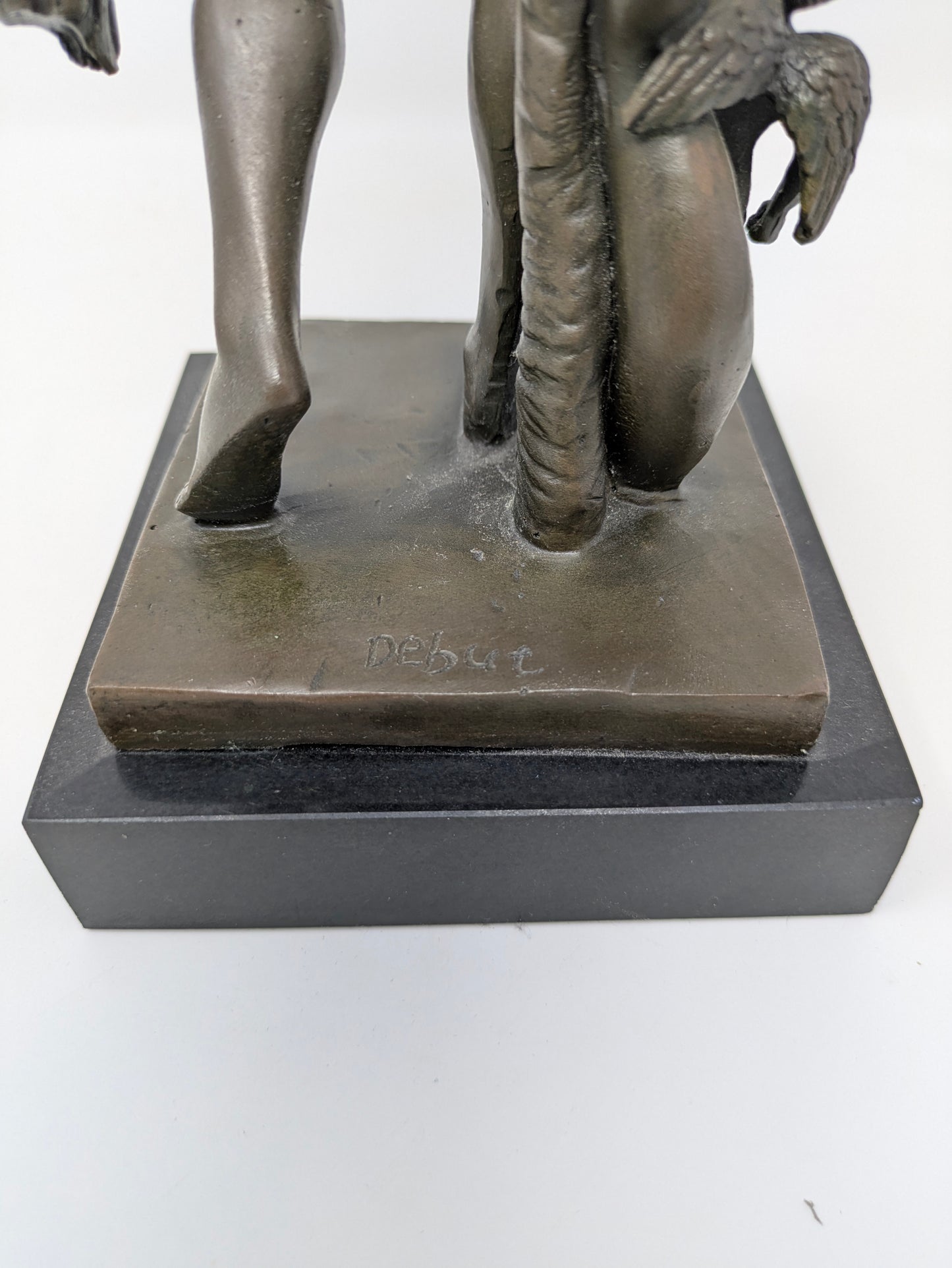 Cold-Cast Bronze "Augustus of Prima Porta" Statue: Signed Debut