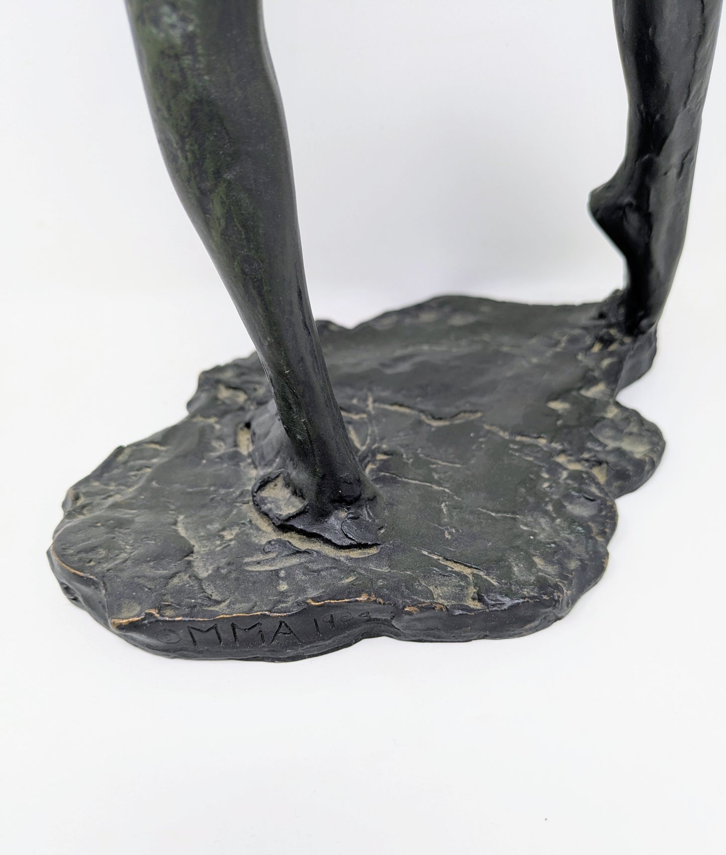 Vintage Edgar Degas "Spanish Dancer" Bonded-Bronze Replica (MMA 1984)