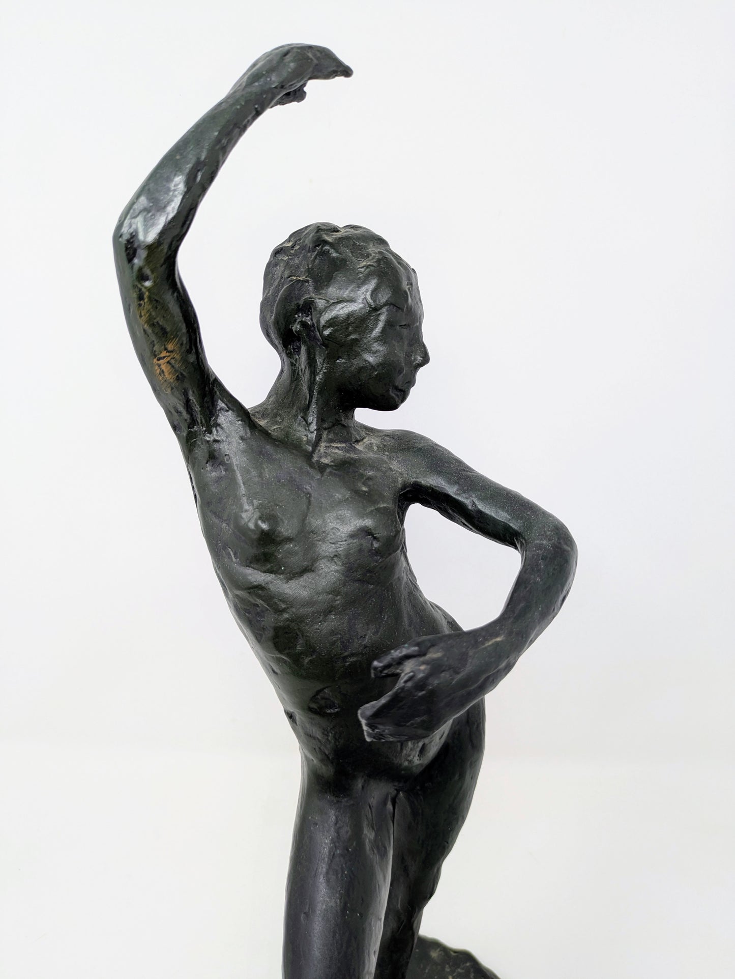 Vintage Edgar Degas "Spanish Dancer" Bonded-Bronze Replica (MMA 1984)