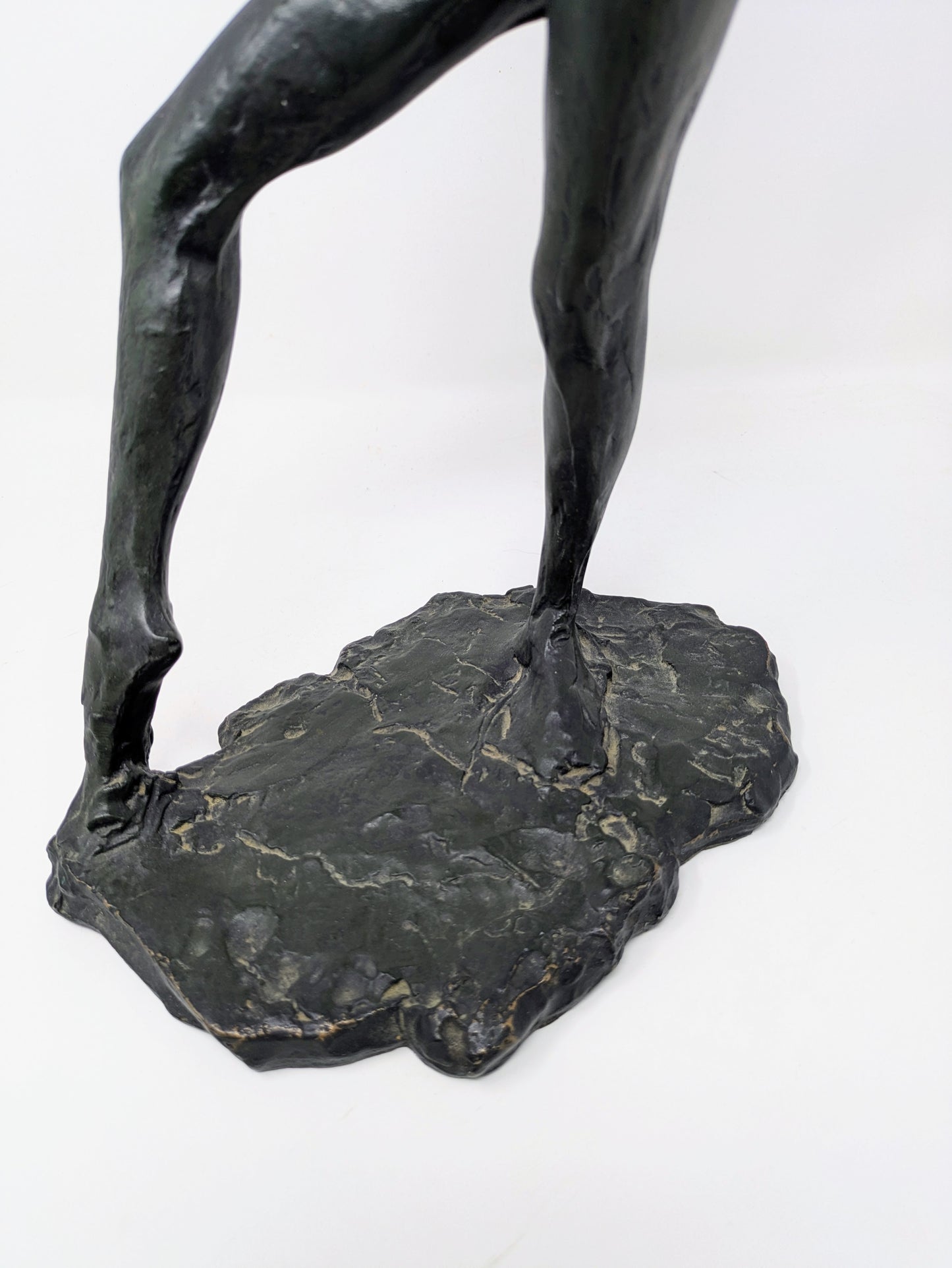 Vintage Edgar Degas "Spanish Dancer" Bonded-Bronze Replica (MMA 1984)