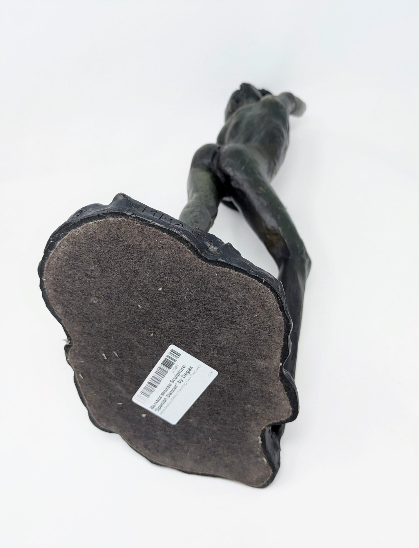 Vintage Edgar Degas "Spanish Dancer" Bonded-Bronze Replica (MMA 1984)