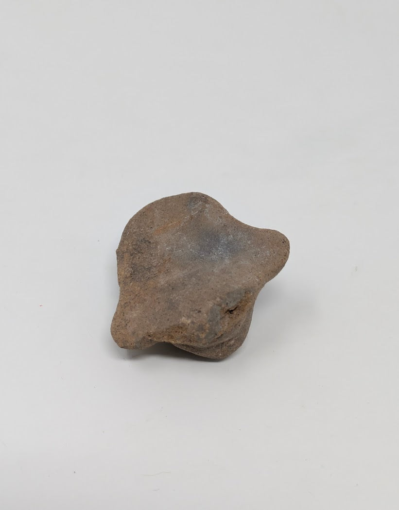 Pre-Columbian Clay Head Fragment: Teotihuacan Region (c. 1000AD-1500AD)