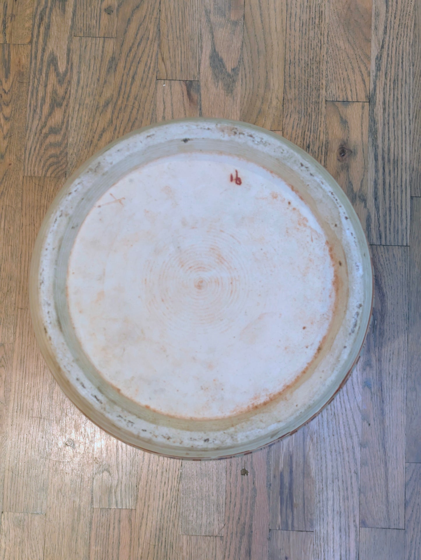 1920s Chinese Porcelain Famille Jaune Umbrella Stand Vase