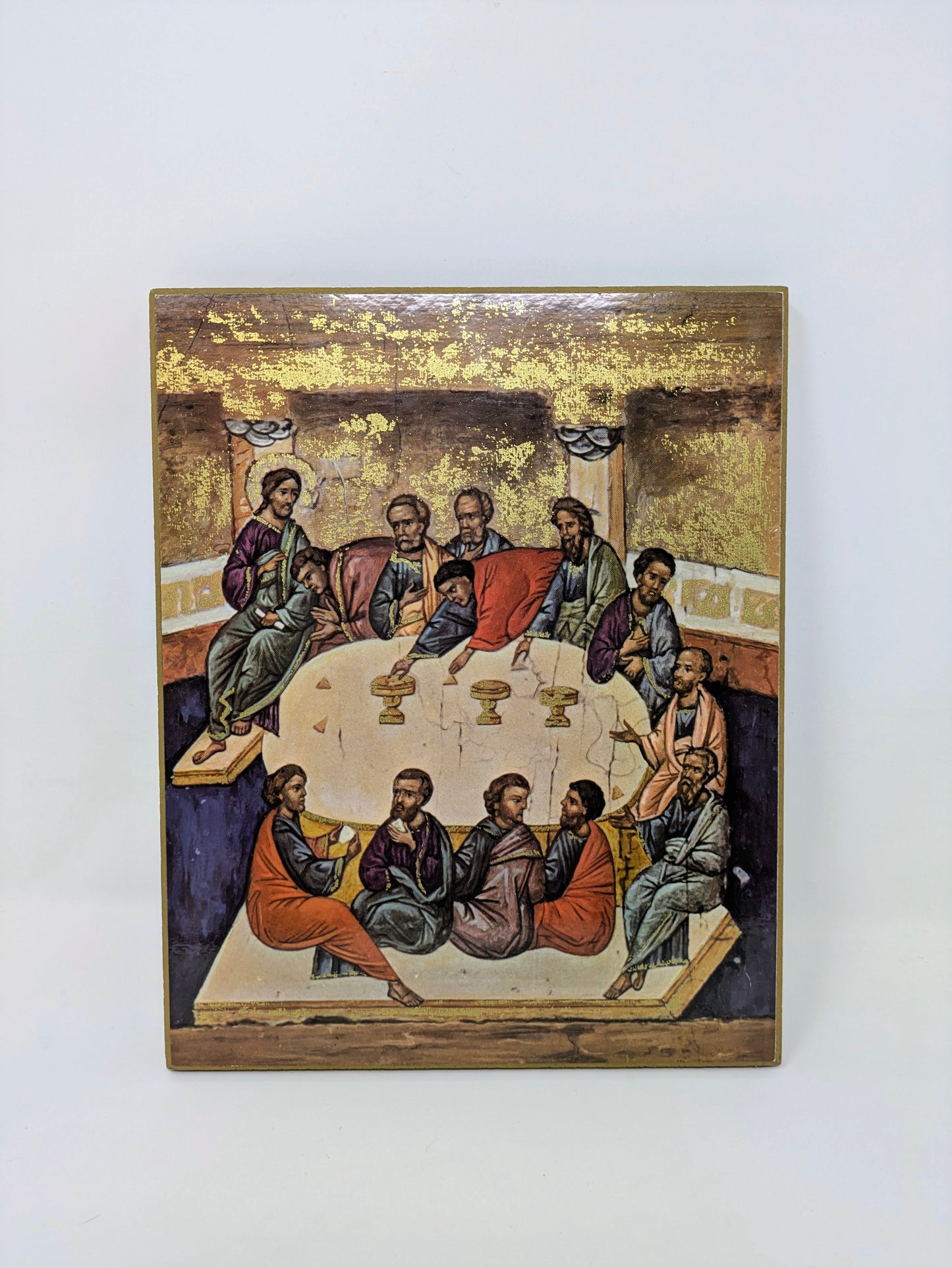 Iconic Last Supper Hanging Wall Plaque