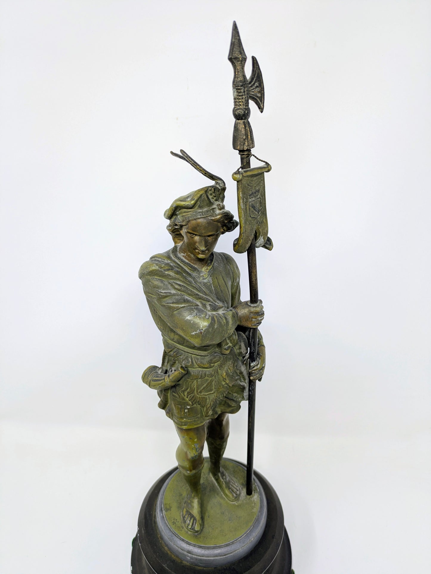 Late 19th / Early 20th Century Renaissance Style Italian Spelter Guards