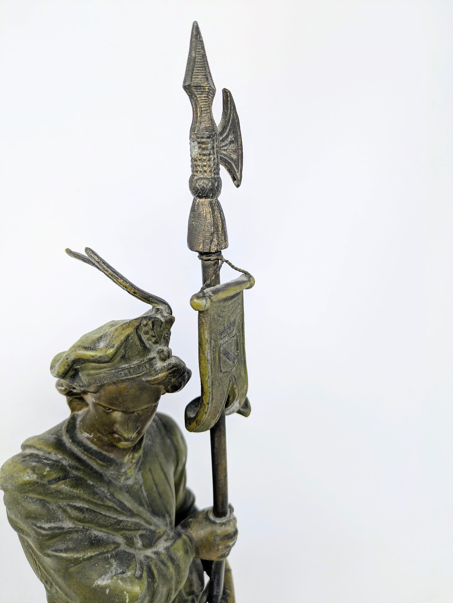 Late 19th / Early 20th Century Renaissance Style Italian Spelter Guards