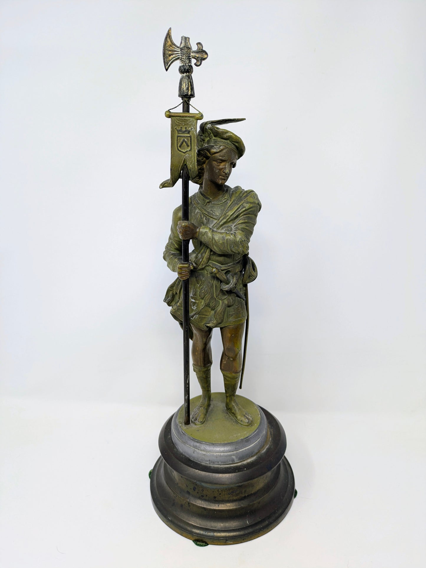 Late 19th / Early 20th Century Renaissance Style Italian Spelter Guards