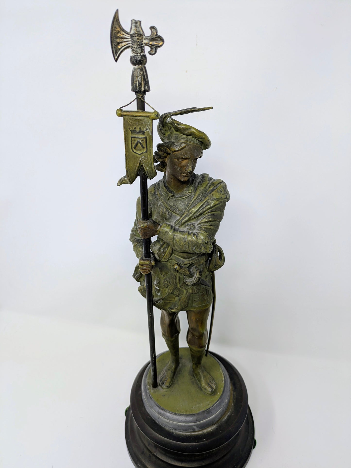Late 19th / Early 20th Century Renaissance Style Italian Spelter Guards