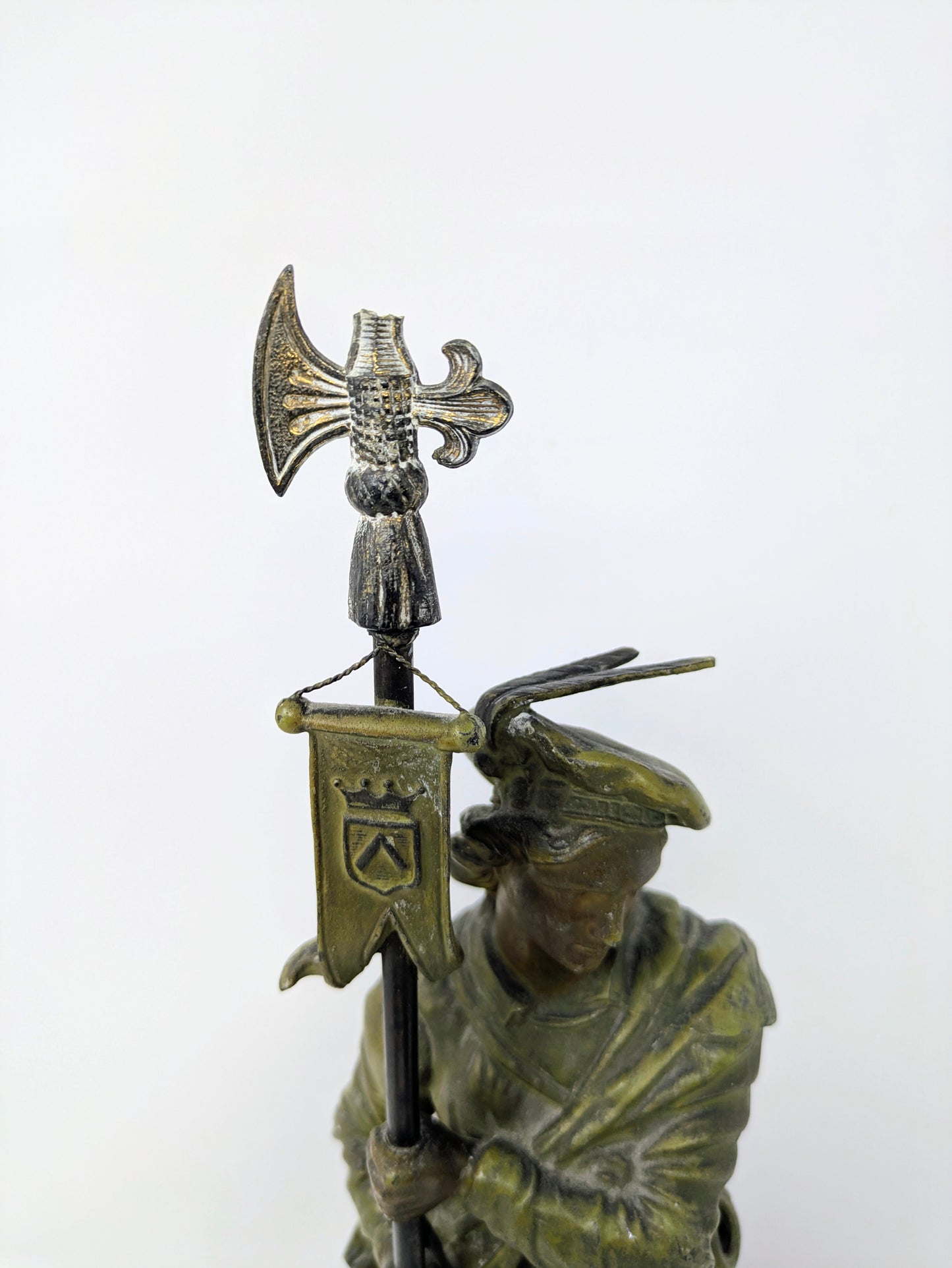 Late 19th / Early 20th Century Renaissance Style Italian Spelter Guards
