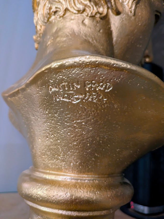 Vintage Greek Bust: "Head of a Victorious Athlete" (1984)