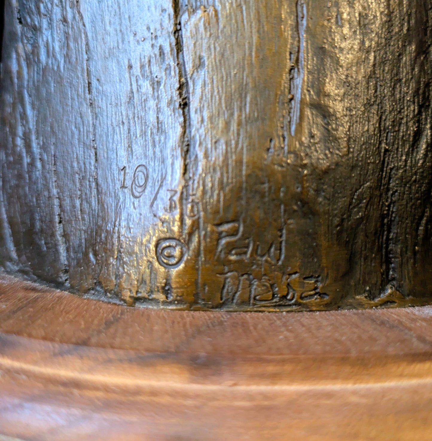 Limited Edition Bronze Sculpture: Nicolai Fechin (10/35)