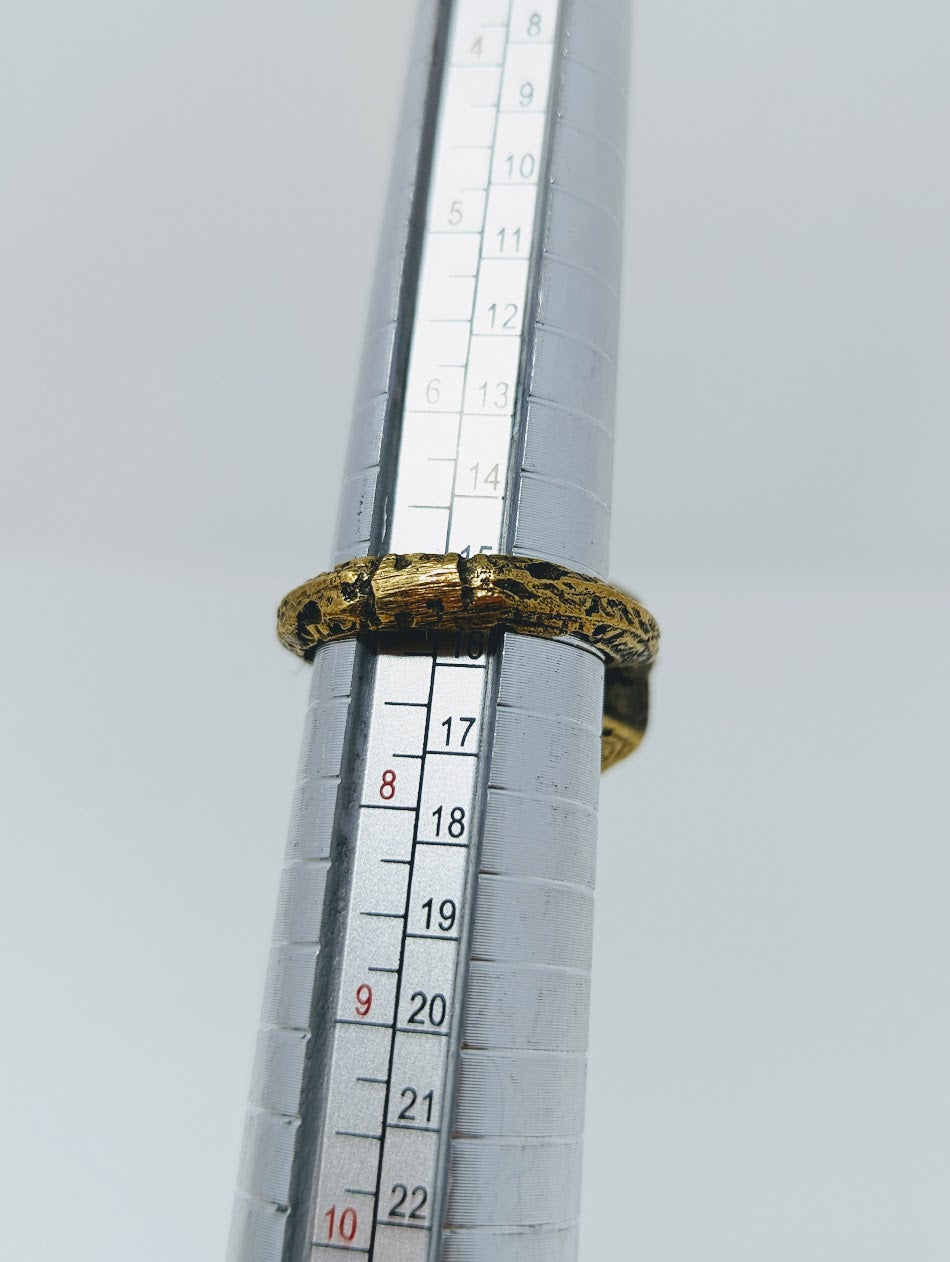 Antique Phoenician Ring | White Center-Stone (c. 300 A.D.)