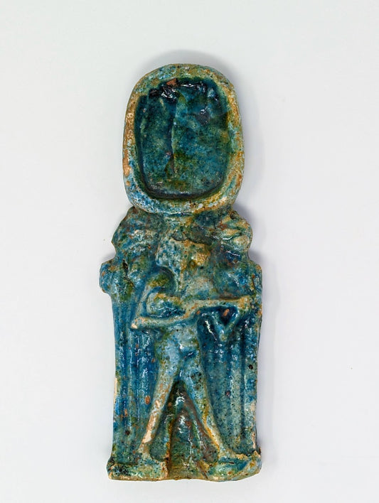 Antique Egyptian Pharaoh Plaque | Grand Tour Era (c 1780-1920s)