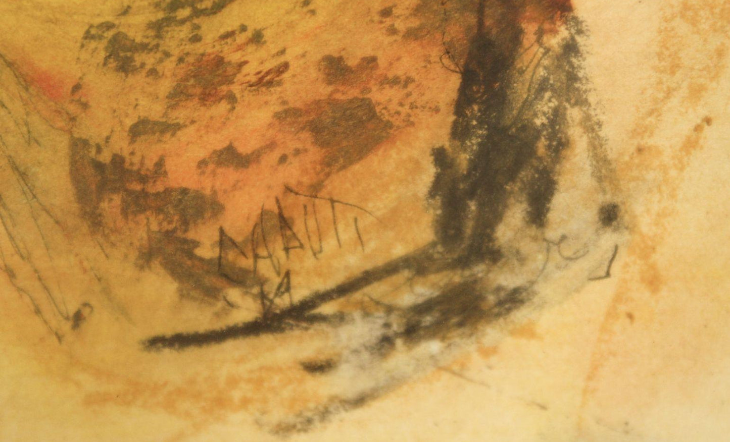 Abstract Expressionism Painting | Signed Nicholas Caputi (1969)