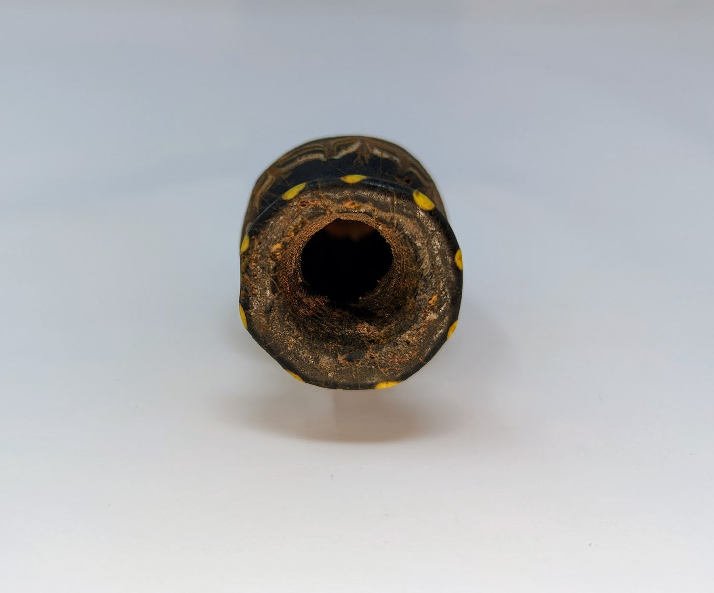 Antique Phoenician Mosaic Glass Bottle (c. 300 A.D.)