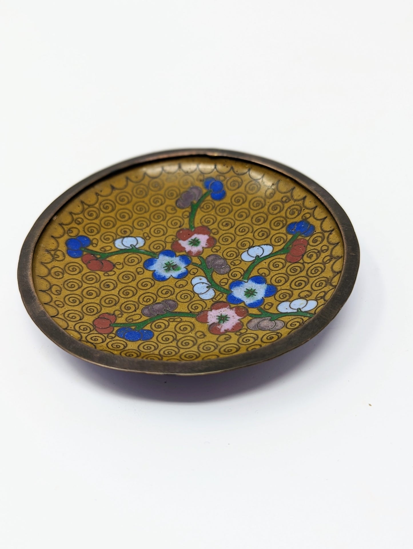 Antique Cloisonné Ashtray | Made in China (c. 1890-1910)