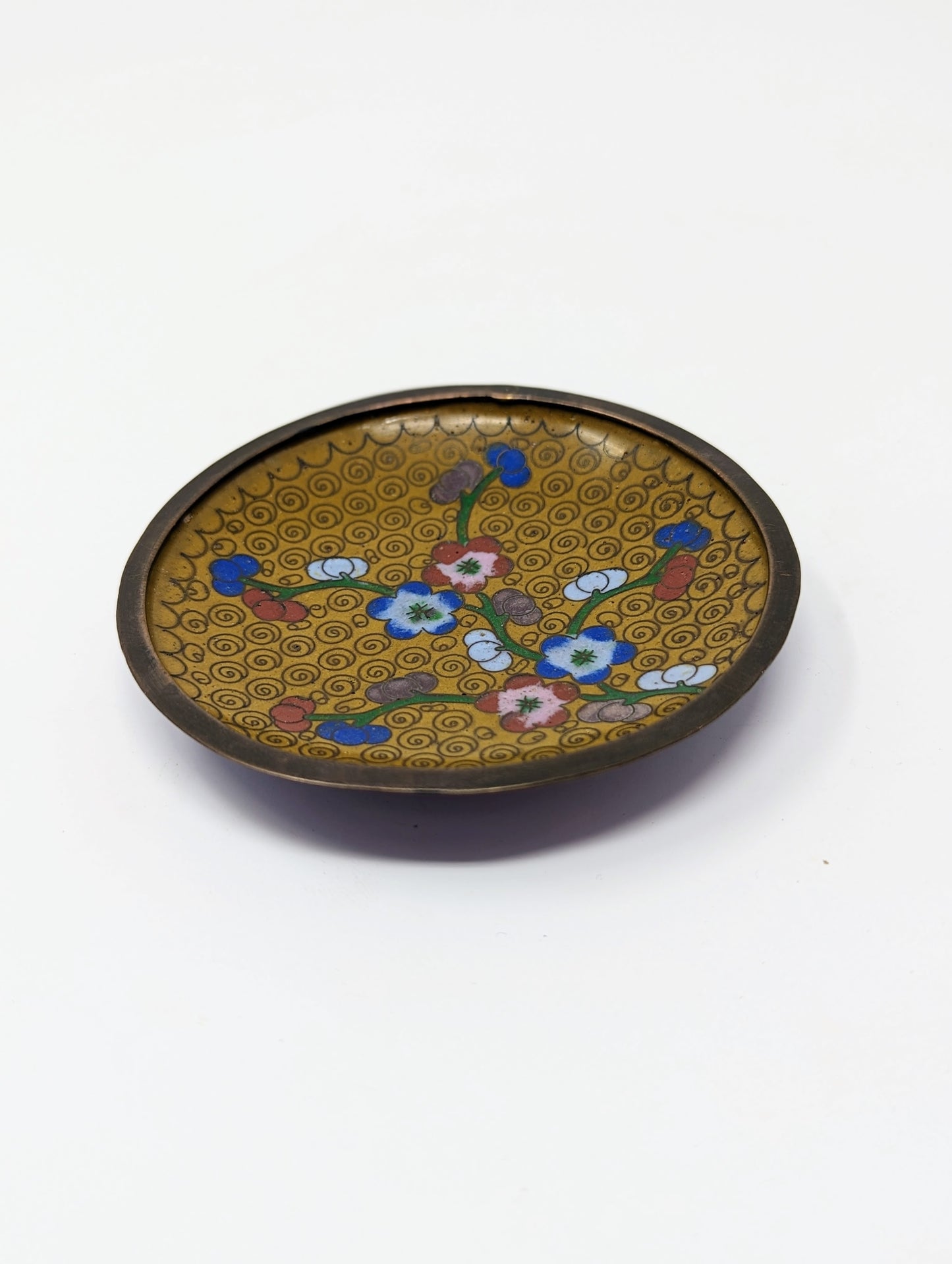 Antique Cloisonné Ashtray | Made in China (c. 1890-1910)
