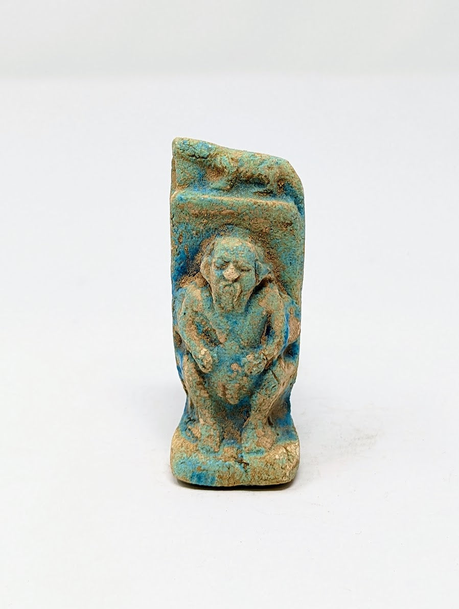 Antique Egyptian Statuette "BES" | Grand Tour Era (c 1780-1920s)