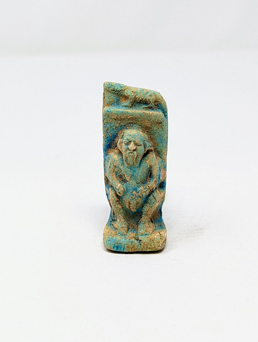 Antique Egyptian Statuette "BES" | Grand Tour Era (c 1780-1920s)