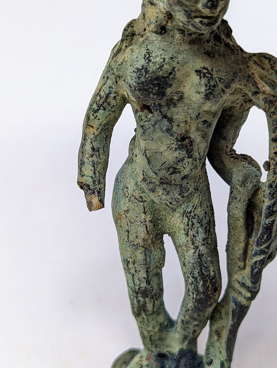 Antique Persian Luristan Bronze Statuette | Grand Tour Era (c 1780-1920s)