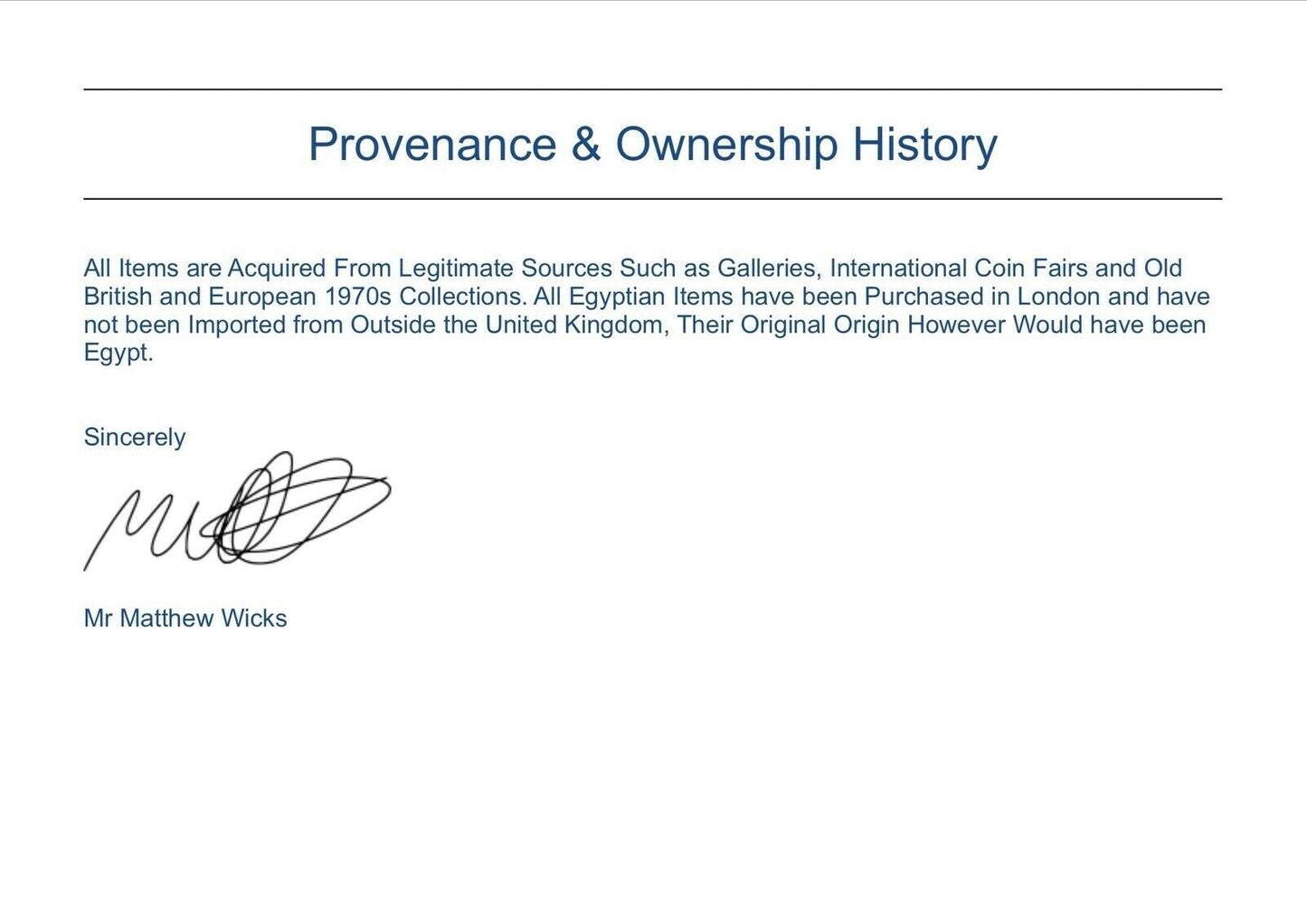 Antique Egyptian Faience-Glazed "Falcon" Ring | Grand Tour Era (c 1780-1920s)