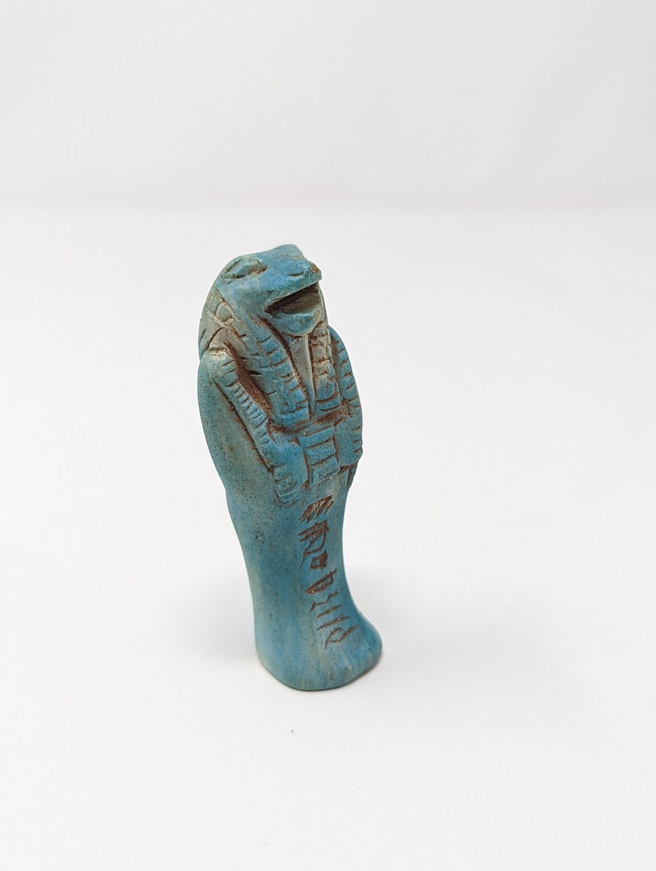 Antique Egyptian Blue Stone Statue: “SOBEK” | Grand Tour Era (c.1780-1920s)