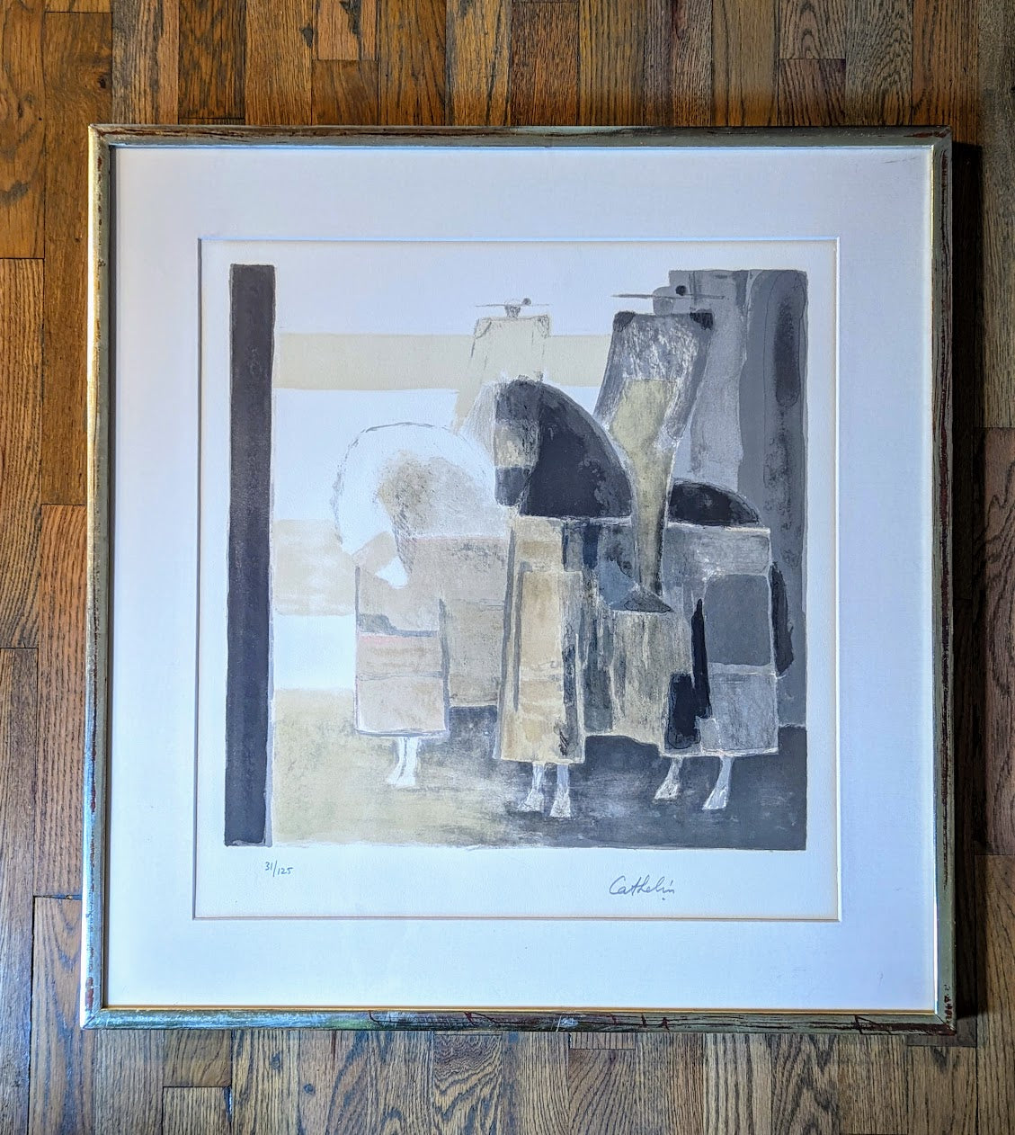 RARE Bernard Cathelin Lithograph | Signed & Numbered (31/125)