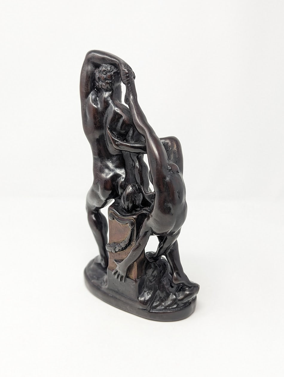 Vintage Hercules Sculpture "ERCOLE E LICA" | Made in Italy by G. Ruggeri